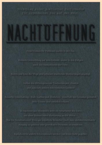 Nachtöffnung